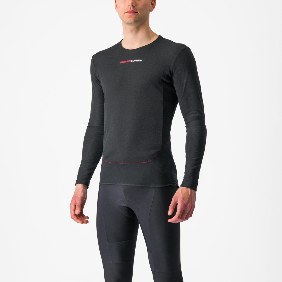 Castelli Prosecco Tech langermet baselayer sort herre