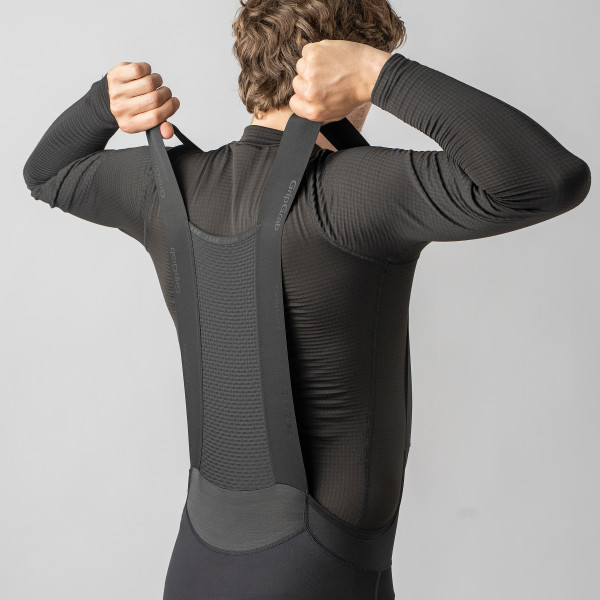 GripGrab PACR bibtights vannavvisende med pute sort herre