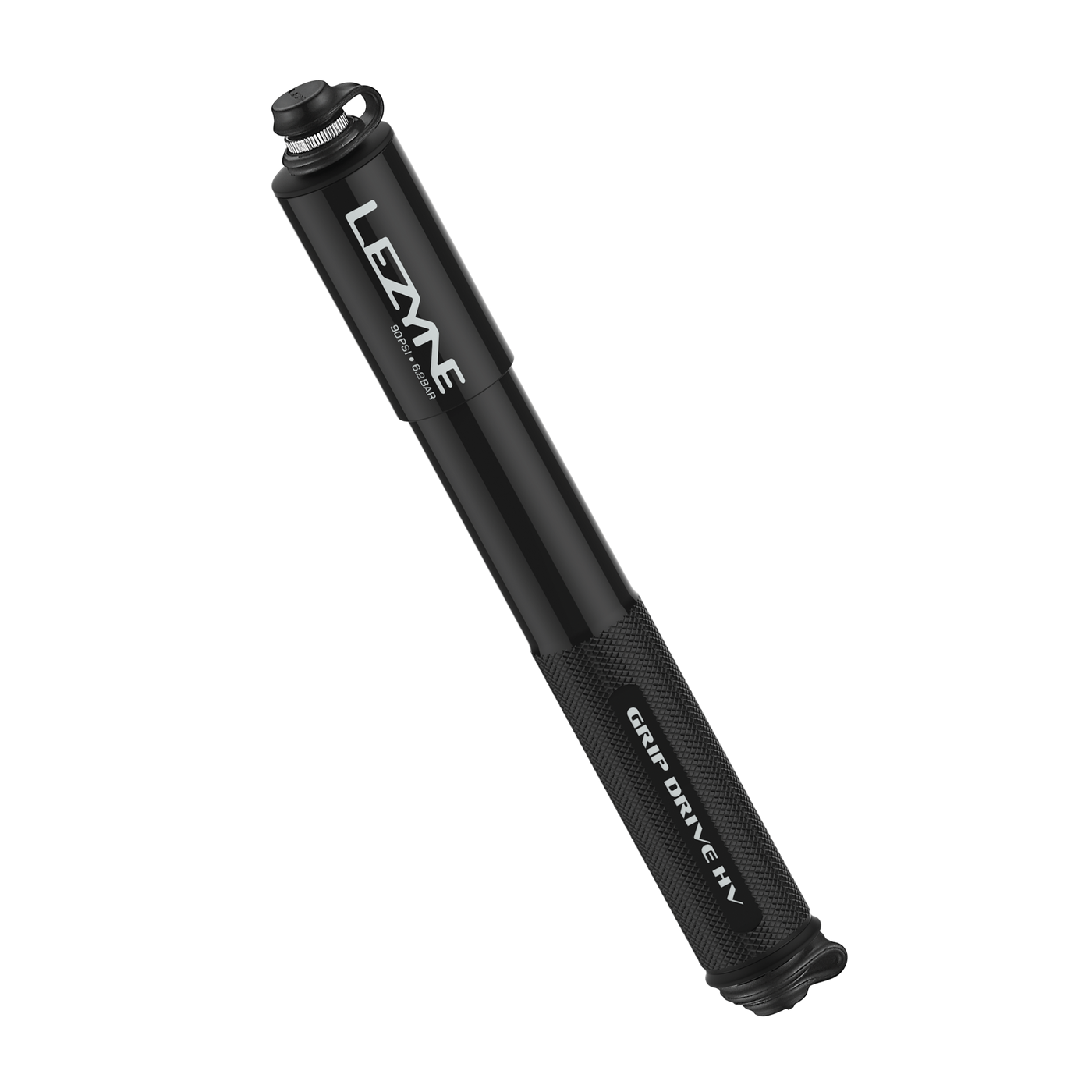 Lezyne Grip Drive HV Small håndpumpe svart