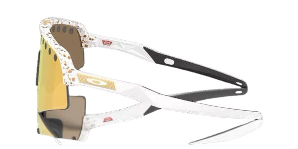 Oakley Sutro Lite Sweep sykkelbriller Prizm 24k - white splatter MVDP signature edition