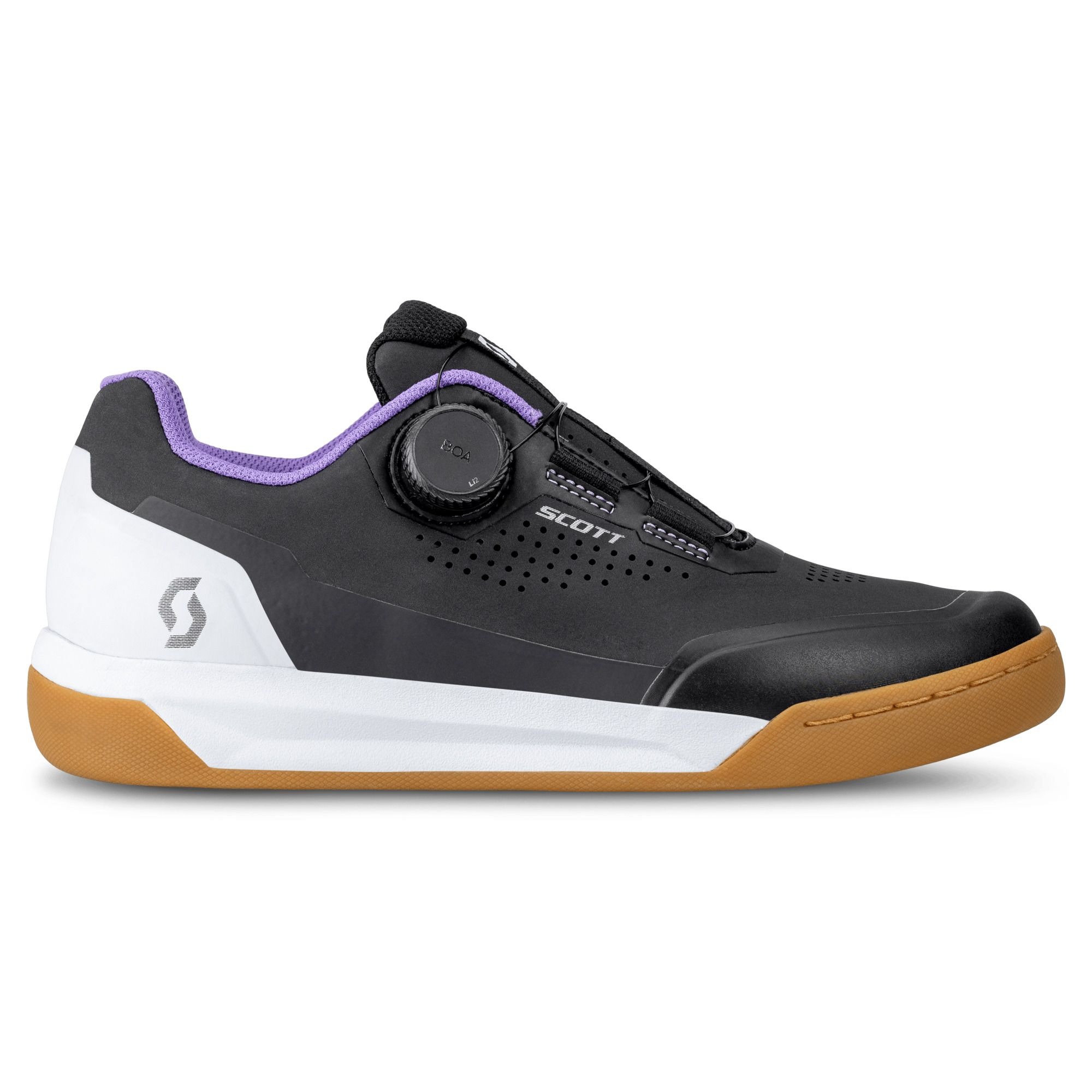 SCOTT Volt Evo Flat sykkelsko sort/hvit dame
