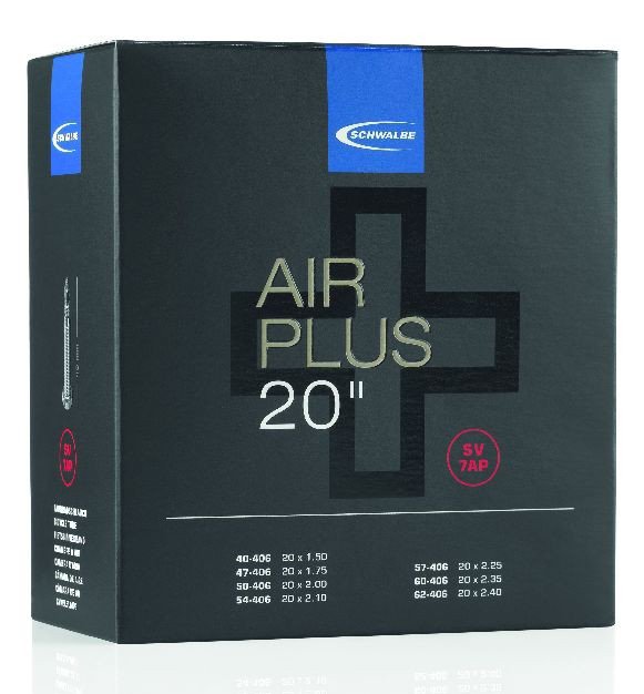 Schwalbe Air Plus Slange 20 " 1.50-2.40 (40/62-406) med 40mm