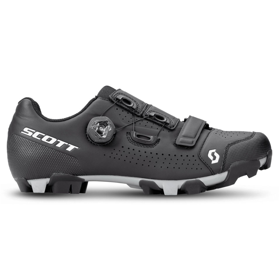Scott Team Boa MTB Sykkelsko Matt Sort/Hvit