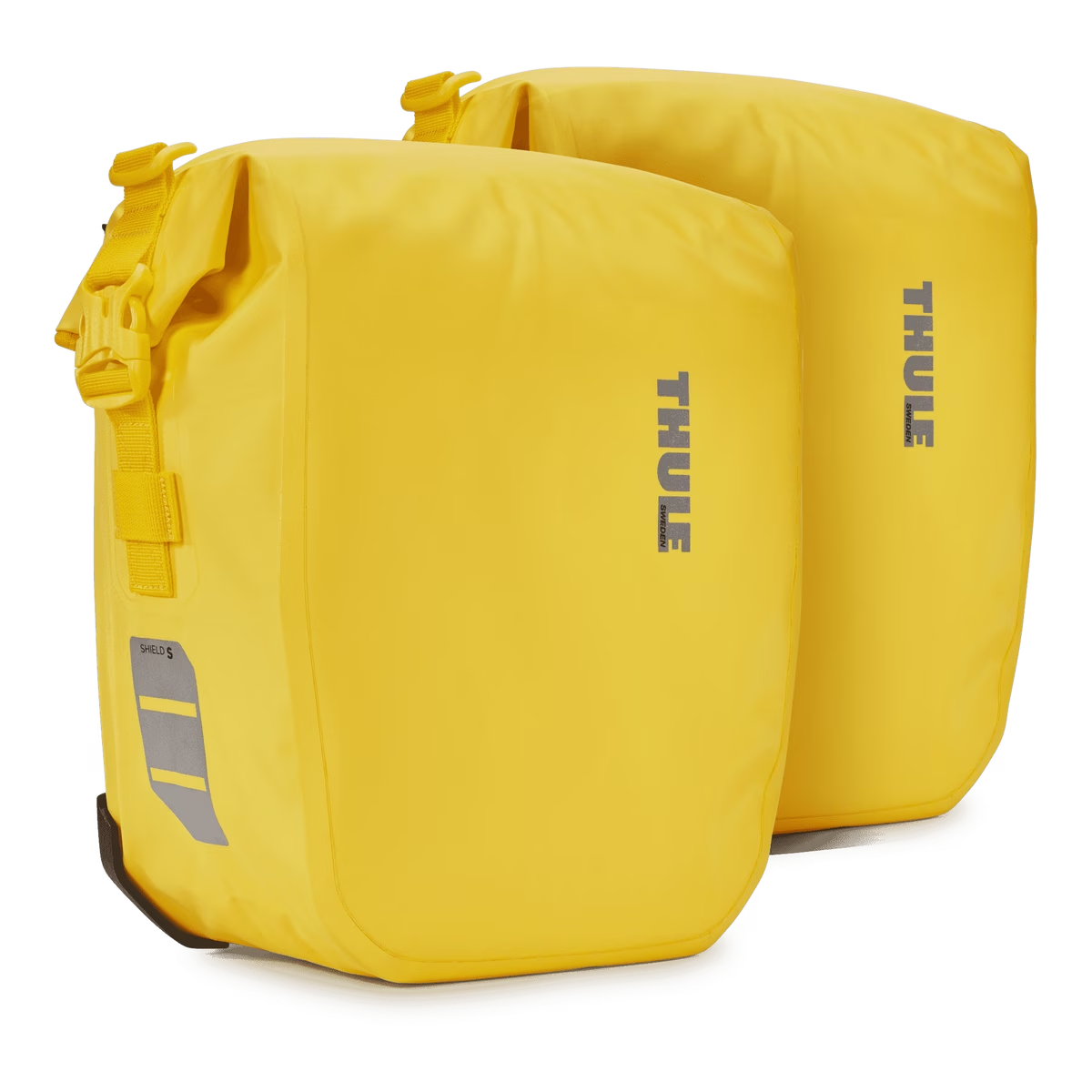 Thule Shield Vanntette Sykkelvesker 2x13L Gul