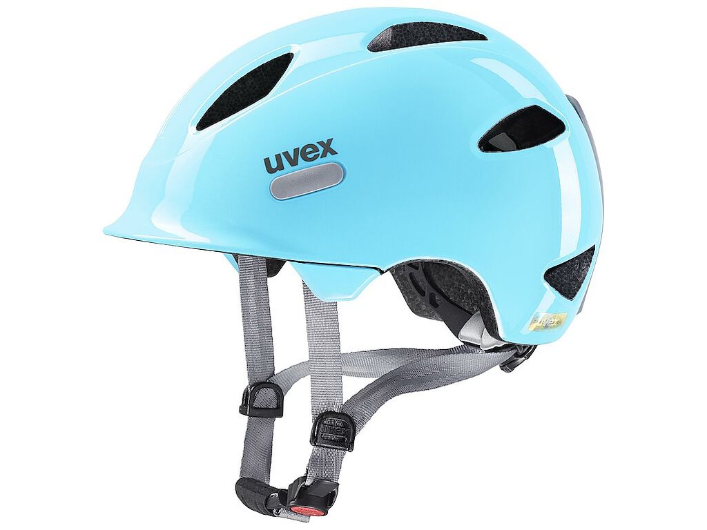 Uvex Oyo sykkelhjelm barn cloud grey