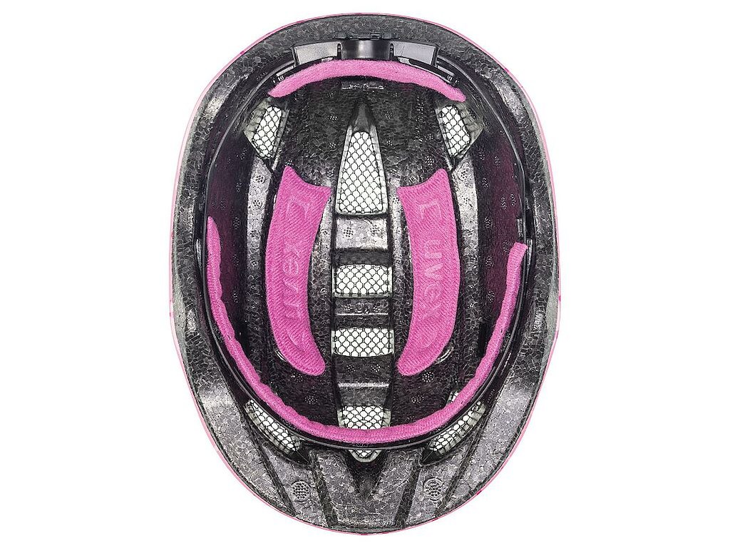 uvex Kid 2 sykkelhjelm pink confetti 46-52 cm
