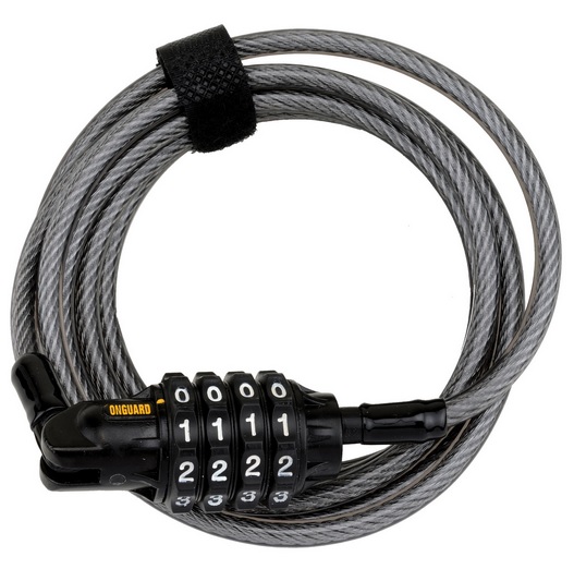 OnGuard kodelås Terrier Combo 210 cm kabel