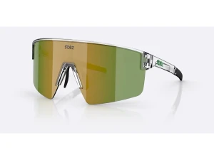 Bliz P004 Large sykkelbriller transparent white/brown/green multi