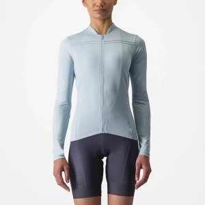 Castelli Anima 4 langermet sykkeltrøye kvinner Winter Sky