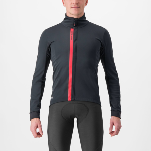 Castelli Entrata sykkeljakke sort/rød herre