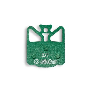 Sinter 027 bremseklosser til Campagnolo grønn