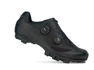 Lake MX190-X MTB/Gravel sykkelsko bred svart unisex