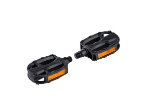 FORCE 481 pedaler i plast til barnesykler svart