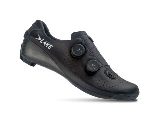 Lake CX400-X Wide landeveissko sort/hvit herre