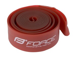 FORCE felgbånd fleksibel PVC til 29" (622-19) 2 stk. rød